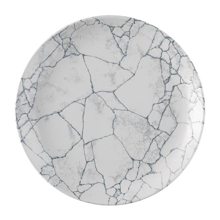 Assiettes rondes Churchill Studio Prints Kintsugi Pearl Evolve Grey 286mm (Lot de 12) - Gastronoble - FS937