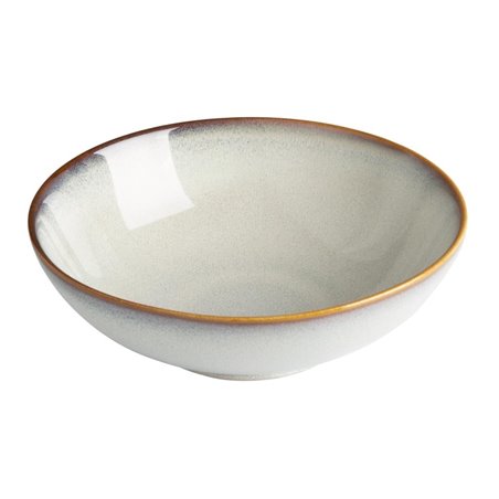 Bols &eacute;vas&eacute;s Olympia Drift gris uni 205mm (Lot de 4) - Gastronoble - FU191