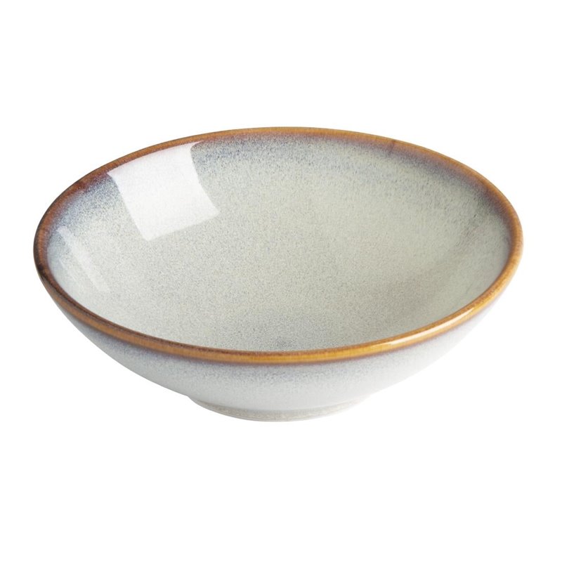 Bols &eacute;vas&eacute;s Olympia Drift gris uni 155mm (Lot de 6) - Gastronoble - FU192