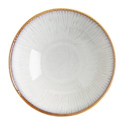 Bols &Eacute;vas&eacute;s Olympia Drift En Relief Gris 205mm (Lot de 4) - Gastronoble - FU198