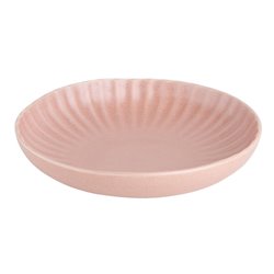 Assiettes calottes Olympia Corallite p&ecirc;che 220x50mm (lot de 6) - Gastronoble - FU215