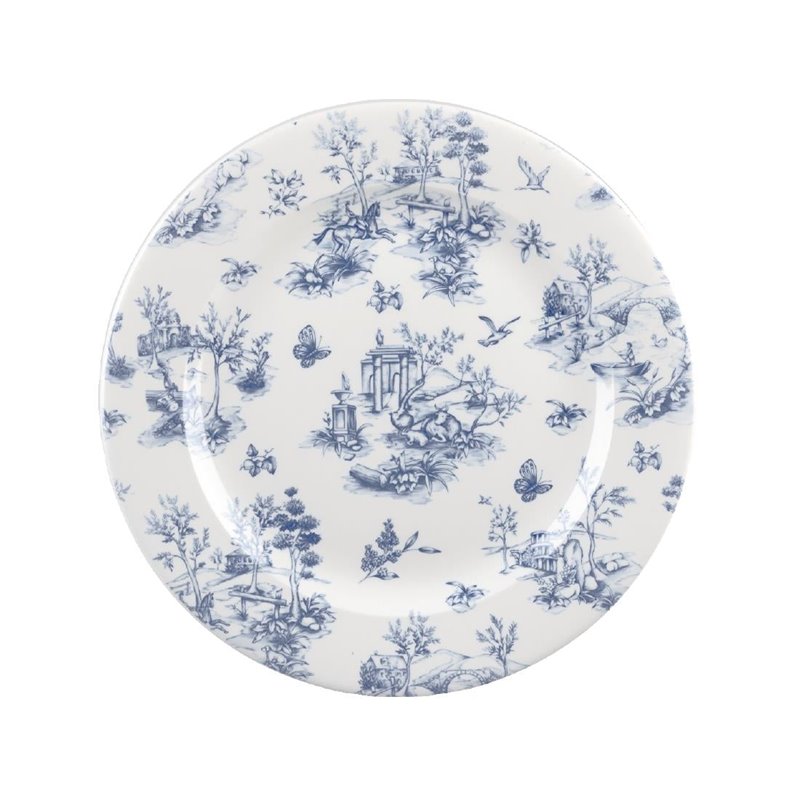 Assiettes plates Churchill Toile Prague 305mm (Lot de 6) - Gastronoble - GF310