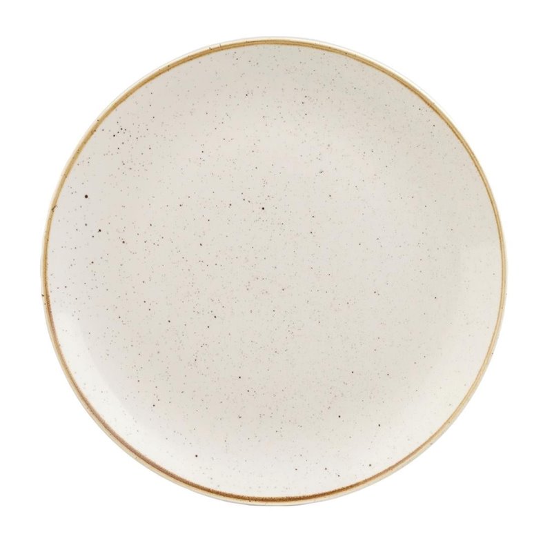 Assiettes rondes Churchill Stonecast Barley White 286mm (Lot de 12) - Gastronoble - GM685