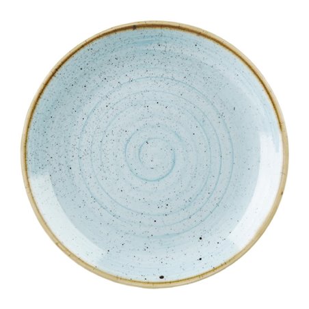 Assiettes rondes Churchill Stonecast Duck Egg Blue 288mm (Lot de 12) - Gastronoble - GM686