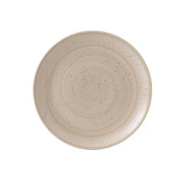 Assiettes rondes Churchill&nbsp;Stonecast Nutmeg Cream 260mm (Lot de 12) - Gastronoble - GR935