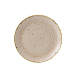 Assiettes rondes Churchill&nbsp;Stonecast Nutmeg Cream 217mm (Lot de 12) - Gastronoble - GR936