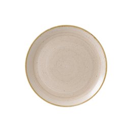 Assiettes rondes Churchill&nbsp;Stonecast Nutmeg Cream 324mm (Lot de 6) - Gastronoble - GR952