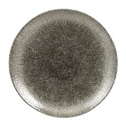 Assiettes rondes Churchill Studio Prints Raku Quartz Black 260mm (Lot de 12) - Gastronoble - HC768