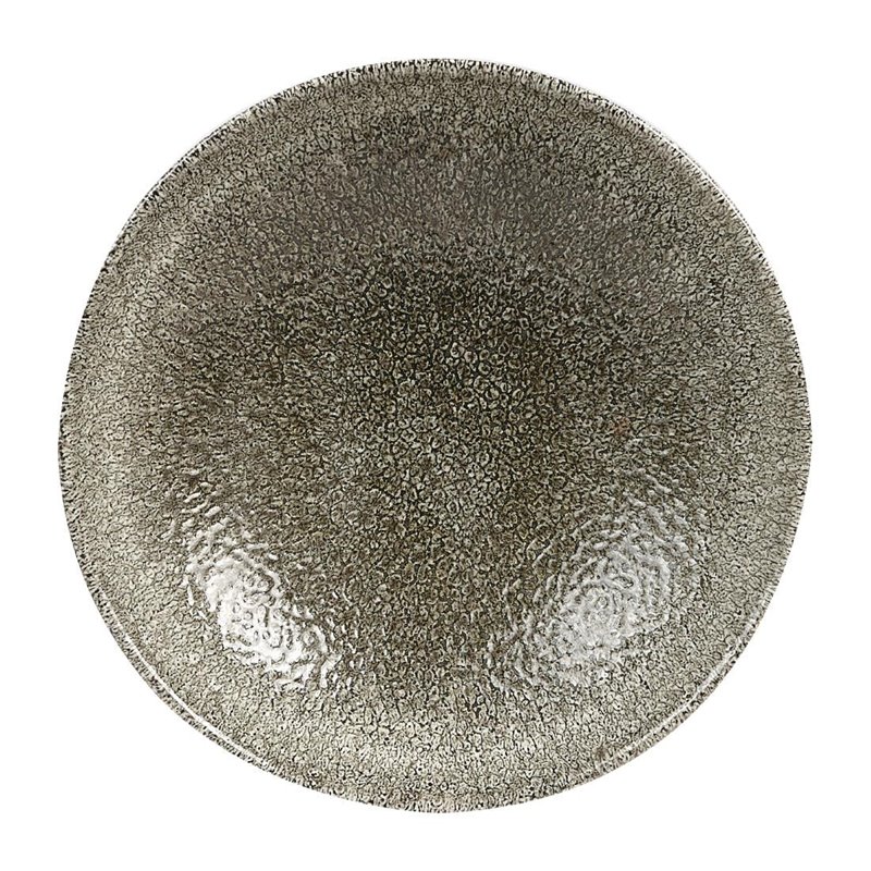 Assiettes rondes Churchill Studio Prints Raku Quartz Black 165mm (Lot de 12) - Gastronoble - HC770