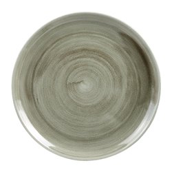 Assiettes rondes Churchill Stonecast Patina Antique Green 288mm (Lot de 12) - Gastronoble - HC806