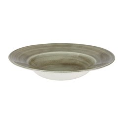 Bols bord large Churchill Stonecast Patina Antique Wide Green 280mm (Lot de 12) - Gastronoble - HC819