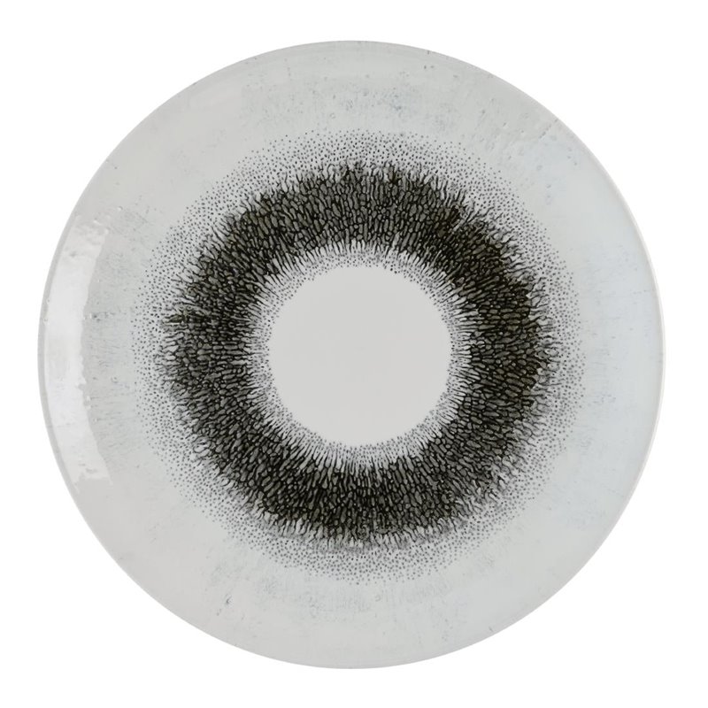 Assiettes rondes Churchill Studio Prints Fusion Black Evolve 285mm (Lot de 12) - Gastronoble - HR300