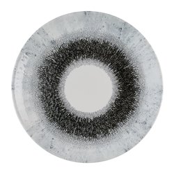 Assiettes rondes Churchill Studio Prints Fusion Black Evolve 260mm (Lot de 12) - Gastronoble - HR301