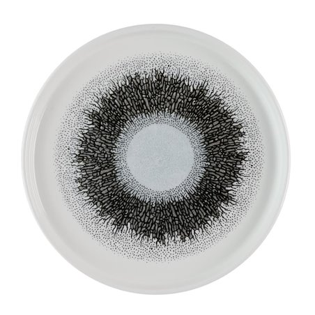 Assiettes avec rebord Churchill Studio Prints Fusion Black 210mm (Lot de 6) - Gastronoble - HR306