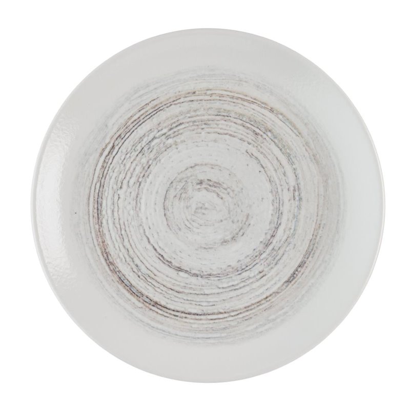 Assiettes rondes Churchill Elements Dune Evolve 285mm (Lot de 12) - Gastronoble - HR316