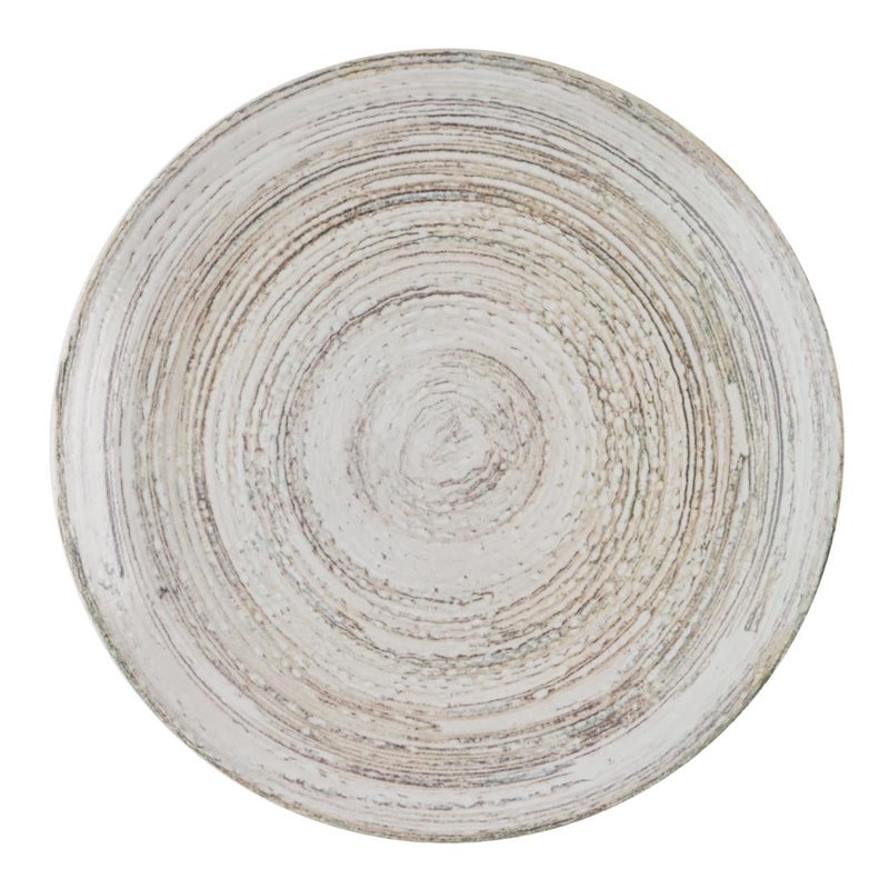 Assiettes rondes Churchill Elements Dune Evolve 260mm (Lot de 12) - Gastronoble - HR317