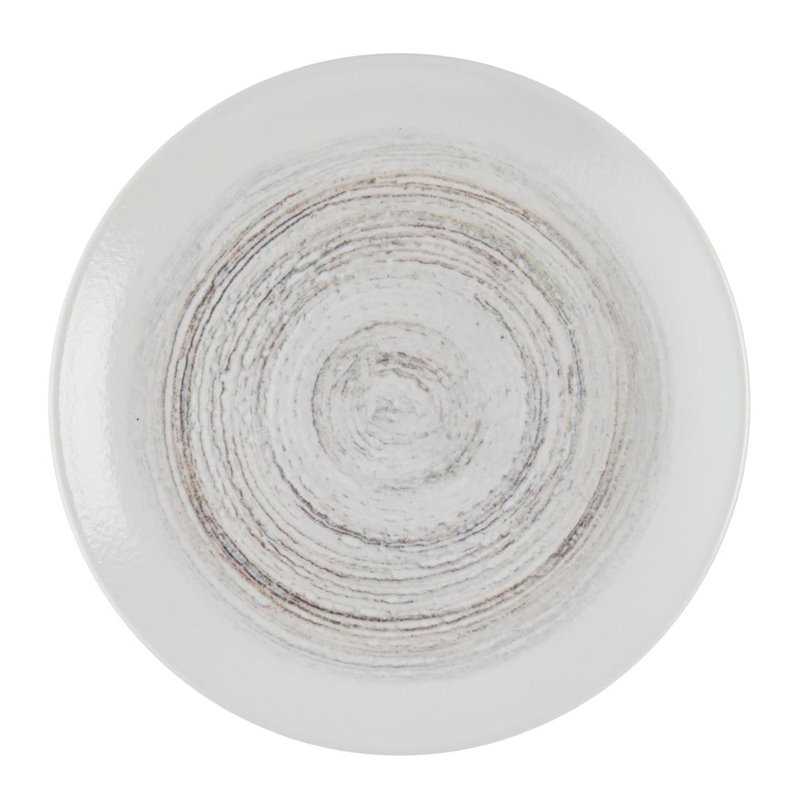 Assiettes rondes Churchill Elements Dune Evolve 220mm (Lot de 12) - Gastronoble - HR318