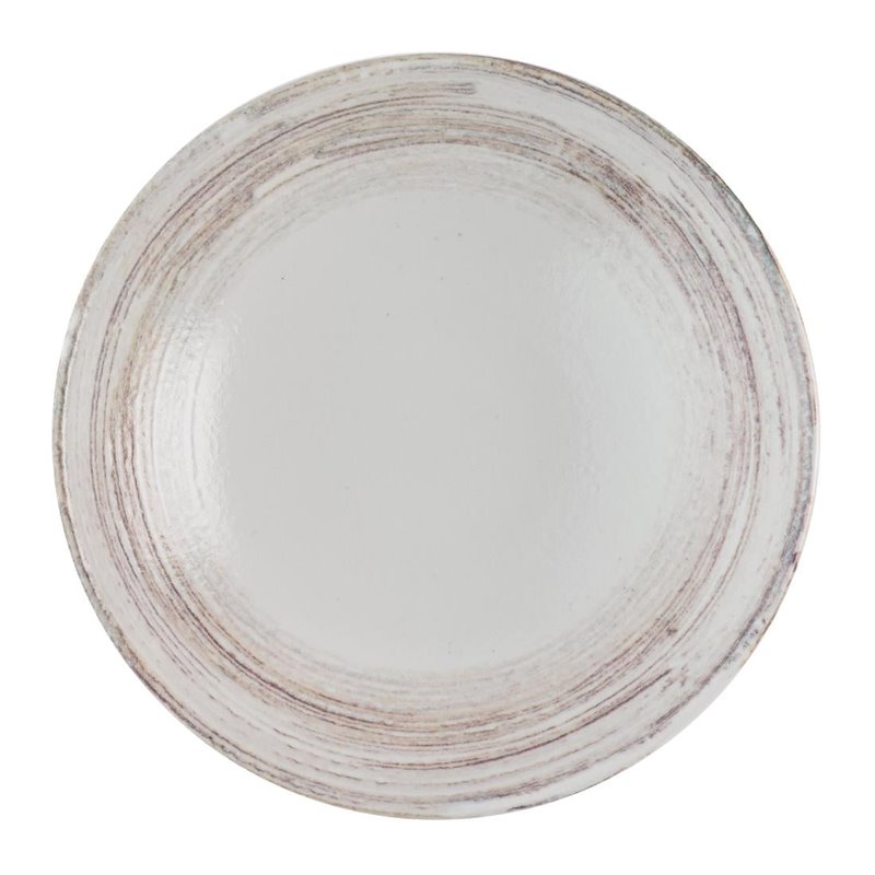 Assiettes coupes rondes Churchill Elements Dune 184mm (Lot de 12) - Gastronoble - HR321