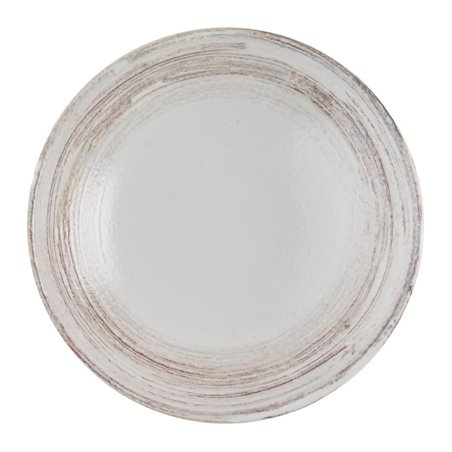 Assiettes coupes rondes Churchill Elements Dune 184mm (Lot de 12) - Gastronoble - HR321