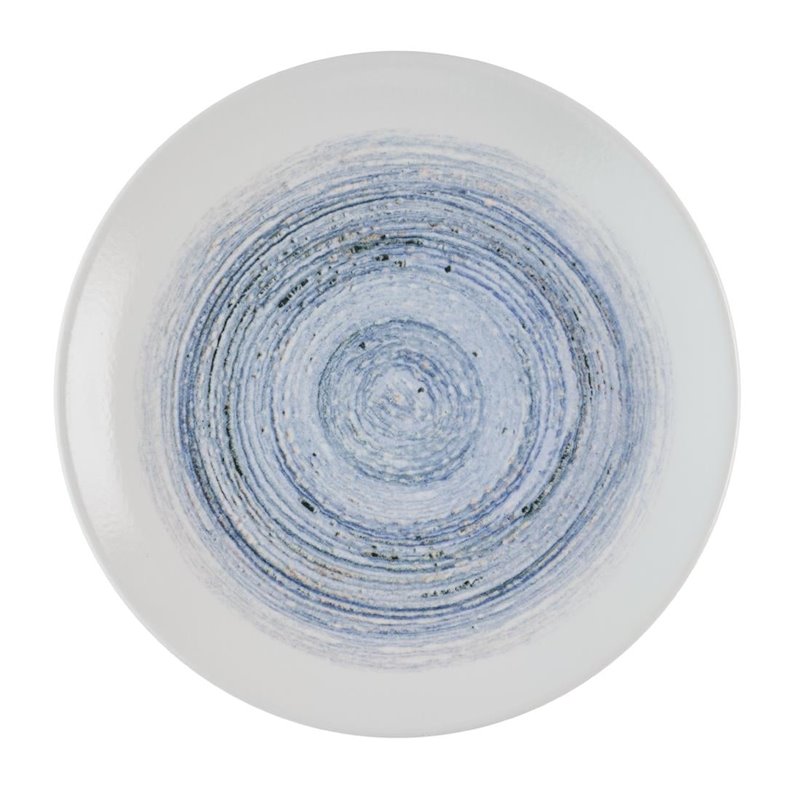 Assiettes rondes Churchill Elements Coast Evolve 285mm (Lot de 12) - Gastronoble - HR332