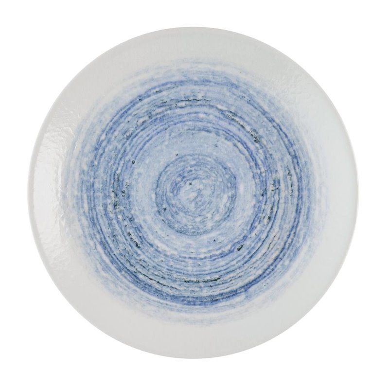 Assiettes rondes Churchill Elements Coast Evolve 165mm (Lot de 12) - Gastronoble - HR335