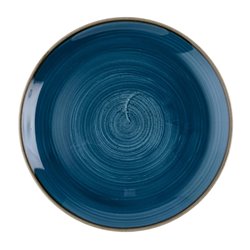 Assiettes rondes Churchill Stonecast Java Blue Evolve 285mm (Lot de 12) - Gastronoble - HR380