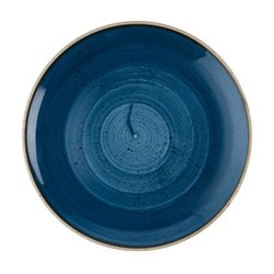 Assiettes rondes Churchill Stonecast Java Blue Evolve 260mm (Lot de 12) - Gastronoble - HR381