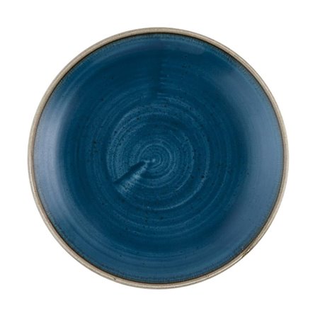Assiettes rondes Churchill Stonecast Java Blue Evolve 165mm (Lot de 12) - Gastronoble - HR383
