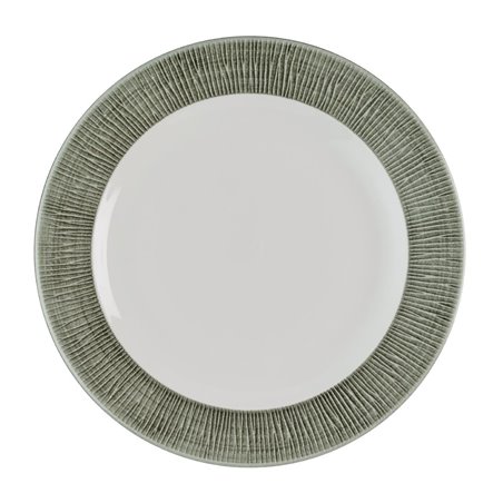 Assiettes classiques Churchill Bamboo Ceramic Spinwash Alpine 273mm (Lot de 12) - Gastronoble - HR428