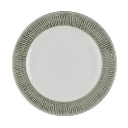 Assiettes classiques Churchill Bamboo Ceramic Spinwash Alpines 206mm (Lot de 12) - Gastronoble - HR431
