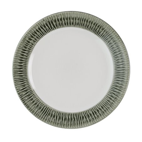 Assiettes classiques Churchill Bamboo Ceramic Spinwash Alpines 167mm (Lot de 12) - Gastronoble - HR432