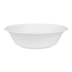 Bols &agrave; poke en bagasse Fiesta Compostable 909ml (lot de 50) - Gastronoble - HW029
