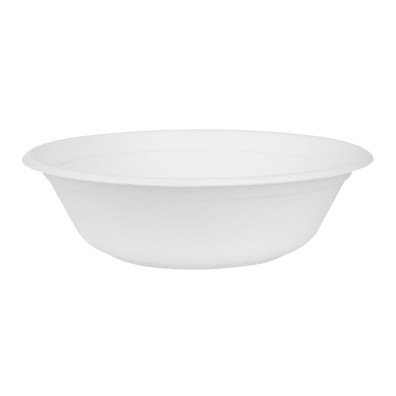 Bols &agrave; poke en bagasse Fiesta Compostable 909ml (lot de 50) - Gastronoble - HW029