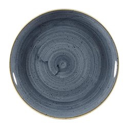 Assiettes rondes Churchill Stonecast Blueberry 254mm (Lot de 12) - Gastronoble - HX026