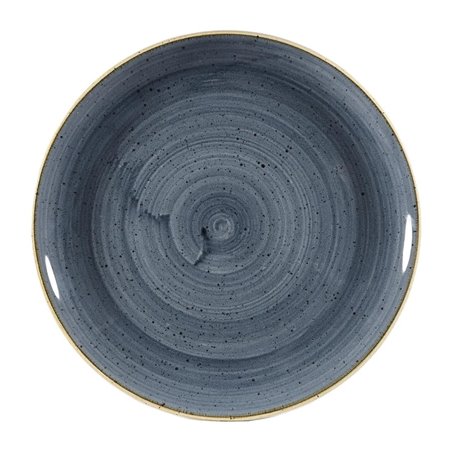 Assiettes rondes Churchill Stonecast Blueberry 254mm (Lot de 12) - Gastronoble - HX026