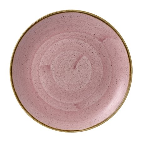 Assiettes rondes Churchill Stonecast Petal Pink 254mm (Lot de 12) - Gastronoble - HX030