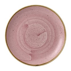 Assiettes rondes Churchill Stonecast Petal Pink 228mm (Lot de 12) - Gastronoble - HX031