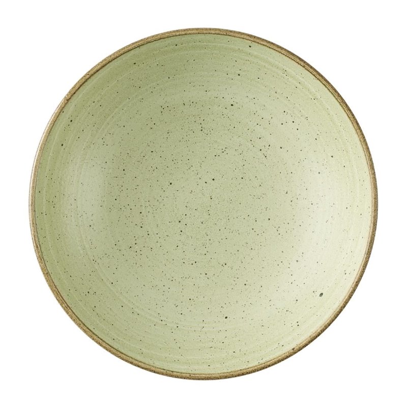 Bols Churchill Stonecast Raw Green Evolves 248mm (Lot de 12) - Gastronoble - HX042