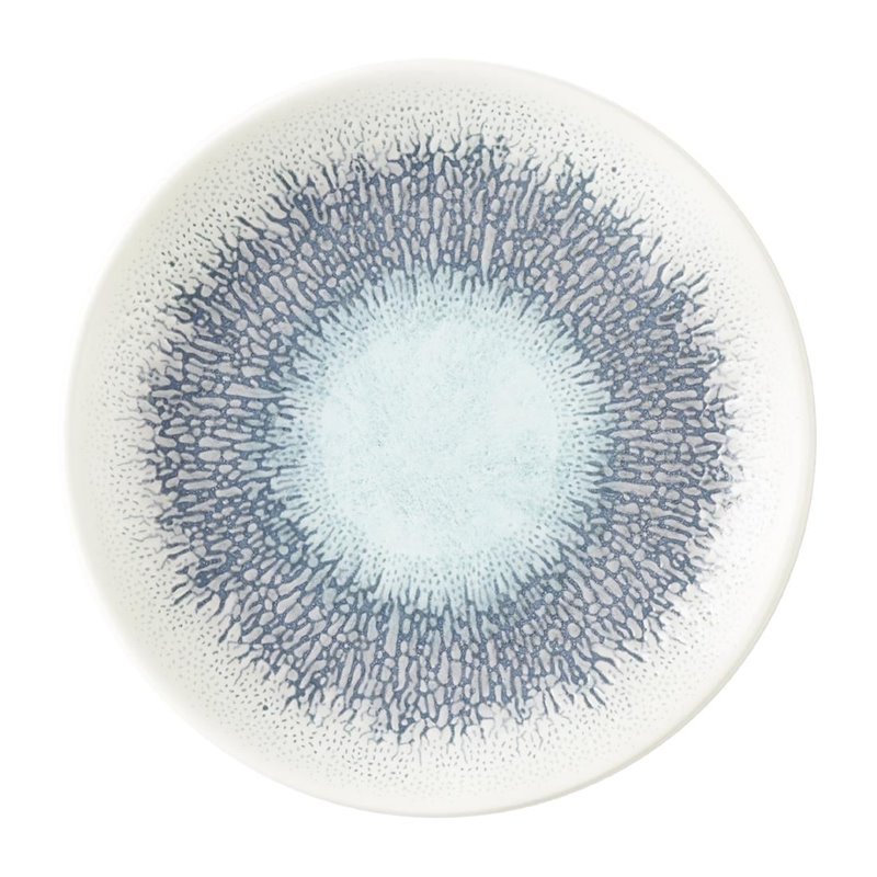 Assiettes rondes Churchill Studio Prints Fusion Blue 165mm (Lot de 12) - Gastronoble - HX130