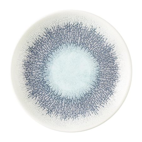 Assiettes rondes Churchill Studio Prints Fusion Blue 165mm (Lot de 12) - Gastronoble - HX130