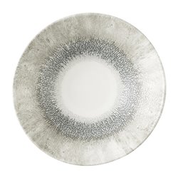 Assiettes creuses rondes Churchill Studio Prints Fusion Grey 203mm (Lot de 6) - Gastronoble - HX131