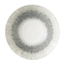 Assiettes creuses rondes Churchill Studio Prints Fusion Grey 178mm (Lot de 6) - Gastronoble - HX132