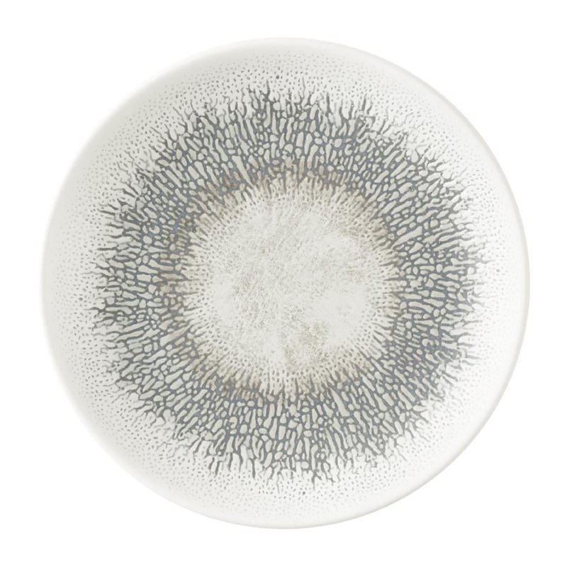 Assiettes rondes Churchill Studio Prints Fusion Grey 165mm (Lot de 12) - Gastronoble - HX133