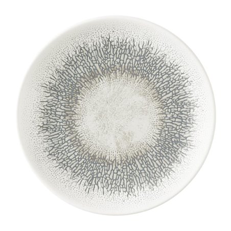 Assiettes rondes Churchill Studio Prints Fusion Grey 165mm (Lot de 12) - Gastronoble - HX133