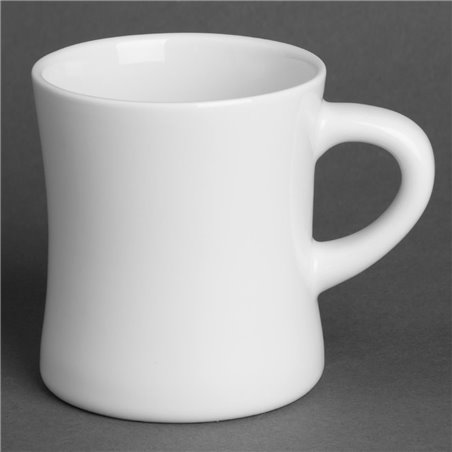Mugs Olympia blancs 300 ml (lot de 6) - Gastronoble - JA349