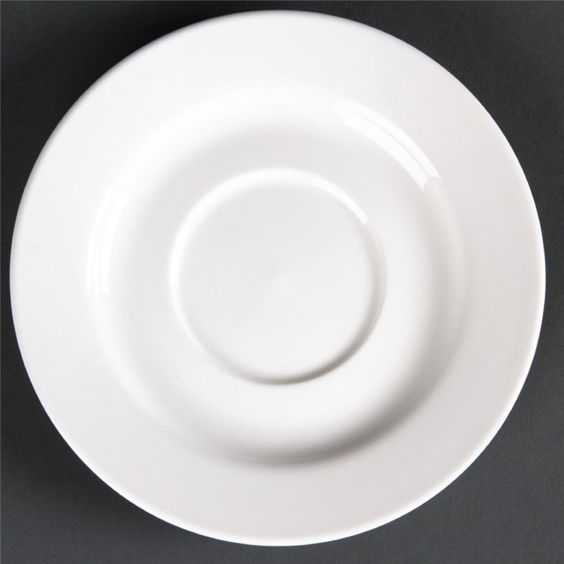 Soucoupes Rondes Olympia Lumina 143mm (Lot de 6) - Gastronoble - CD646