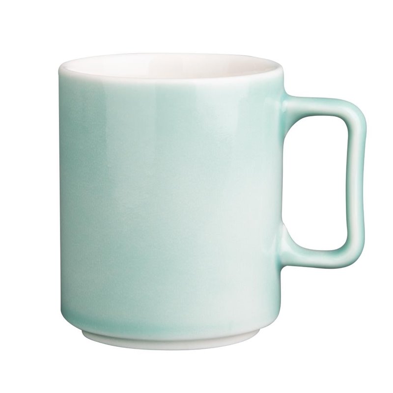 Tasses Olympia Fondant vertes 340ml (lot de 6) - Gastronoble - CU436