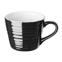 Mugs Aroma Olympia Caf&eacute; noirs 230ml (lot de 6) - Gastronoble - CU960