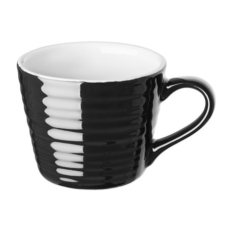 Mugs Aroma Olympia Caf&eacute; noirs 230ml (lot de 6) - Gastronoble - CU960