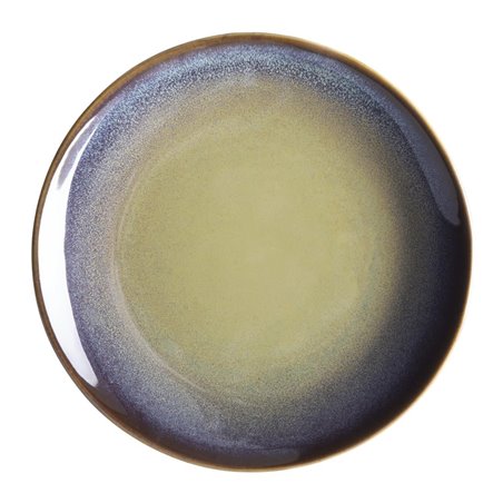 Assiettes plates Olympia Birch aubergine 205mm (Lot de 6) - Gastronoble - DZ696